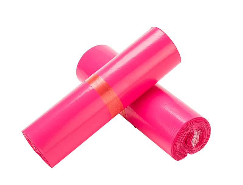 巴东玫红色快递袋-02